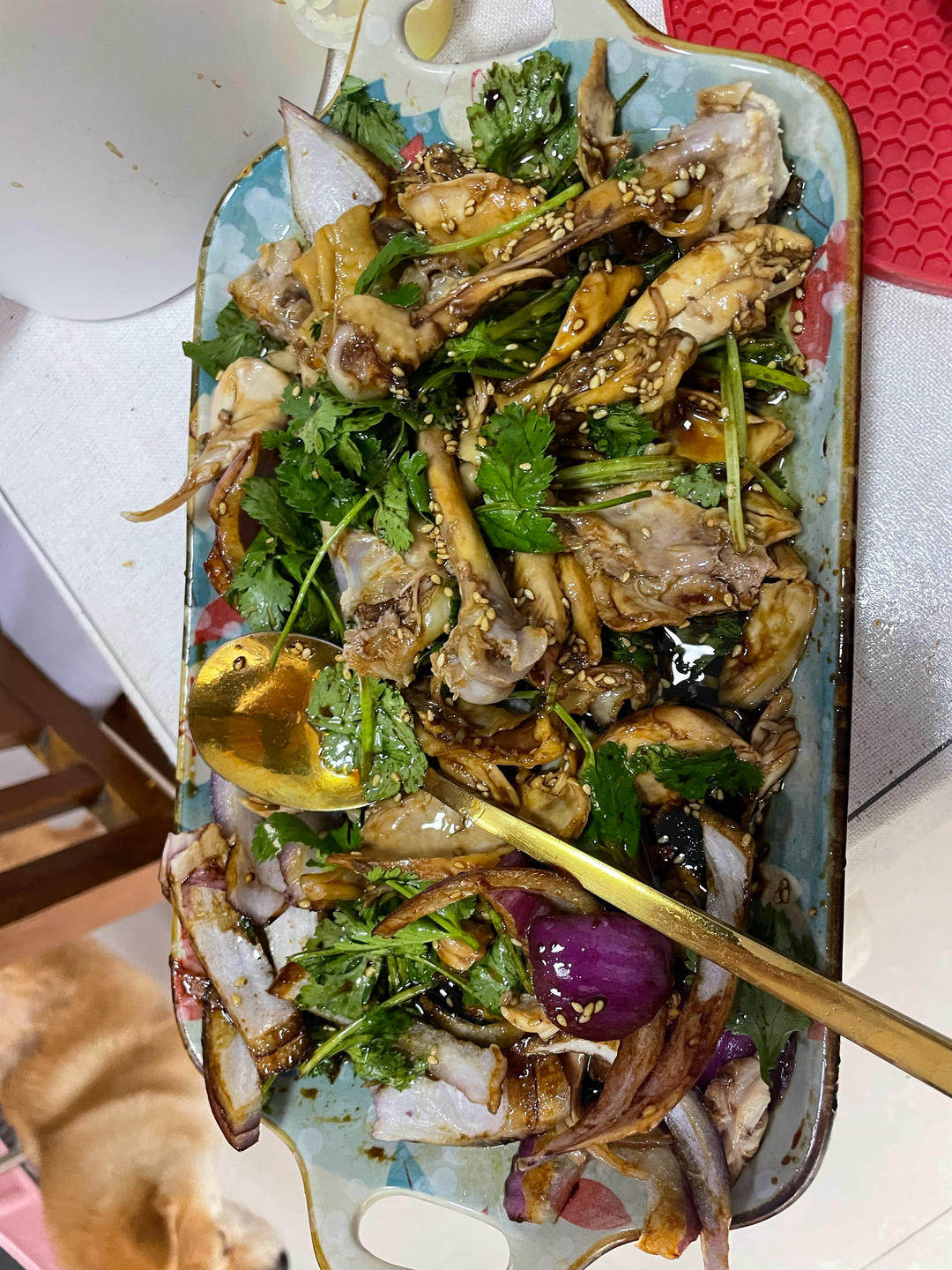 感觉以前的鸡腿都白吃了！！