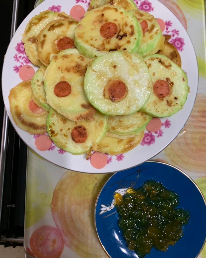 香煎西葫芦
