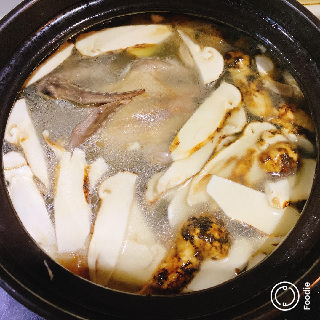 黄油煎松茸