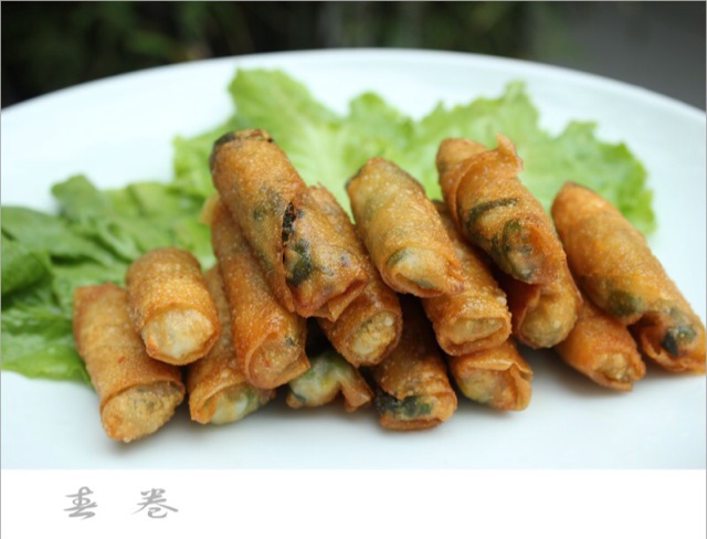 三鲜素春卷