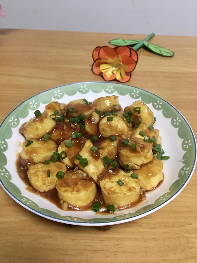 好吃到舔盘的茄汁日本豆腐