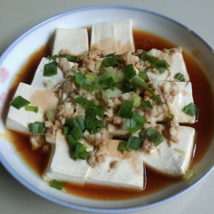 肉末蒸豆腐