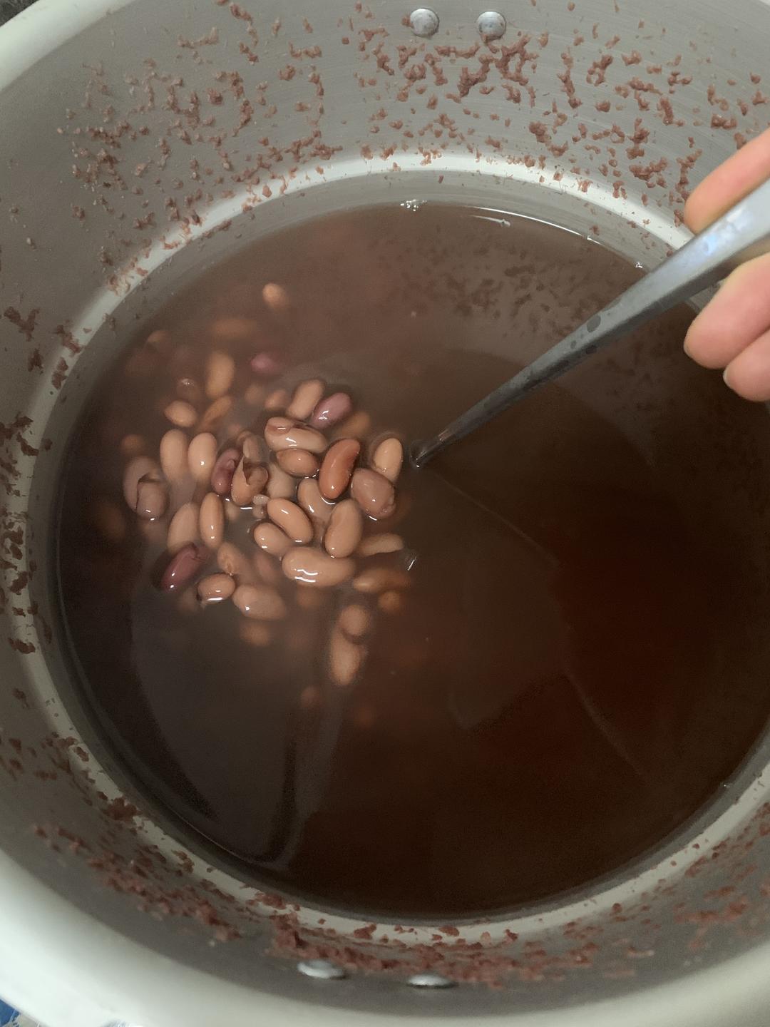 超级下饭菜😍😍“红豆苦菜汤”的做法 步骤1