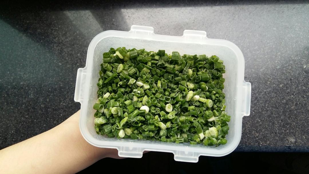 冷冻保存小香葱