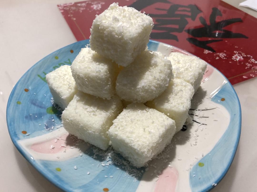 （只需4种材料)牛奶小方