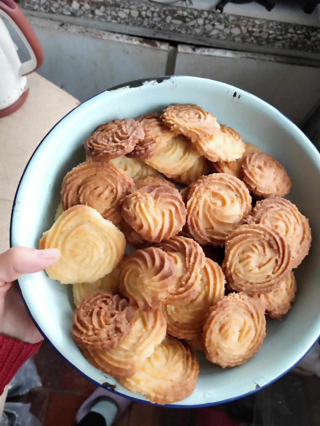 黄油曲奇，风炉版