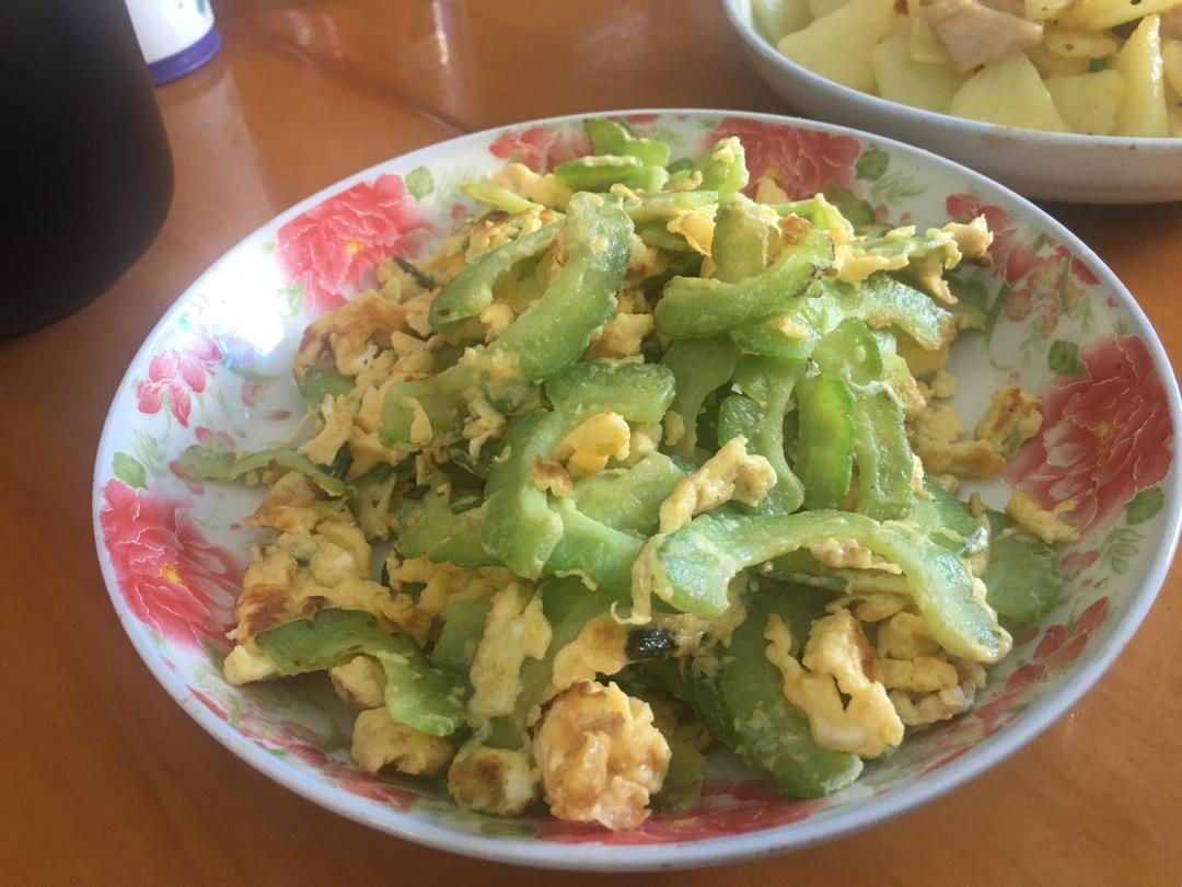 苦瓜炒蛋（清火菜）