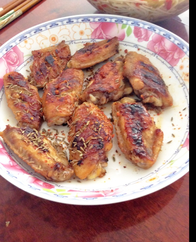 电饼铛烤鸡翅