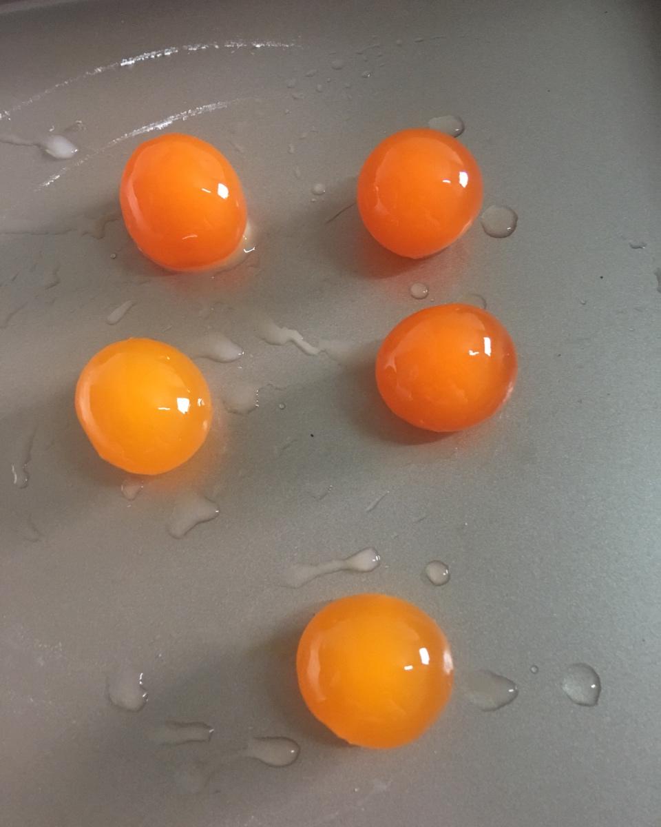 自制流油的咸鸭蛋