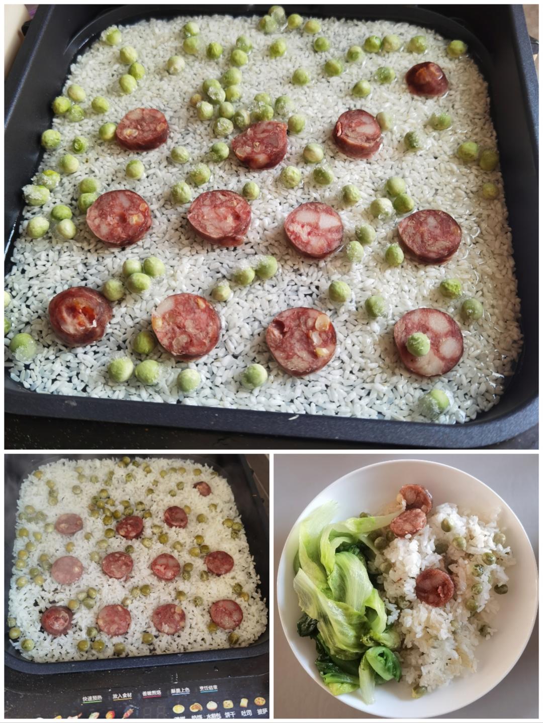电饼铛版煲仔饭