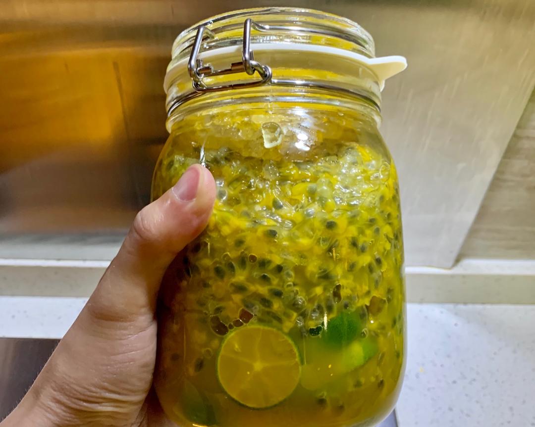 百香果蜂蜜茶的做法