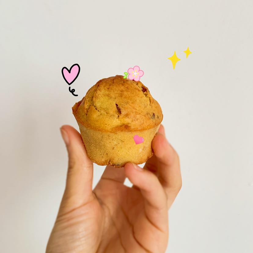 蔓越莓香蕉麦芬🧁