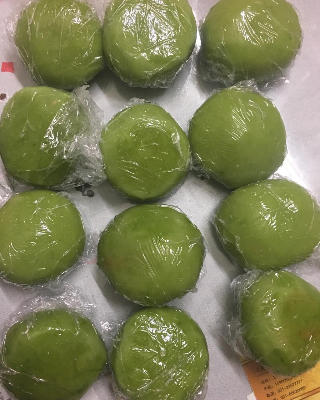 网红青团～～咸蛋黄肉松青团