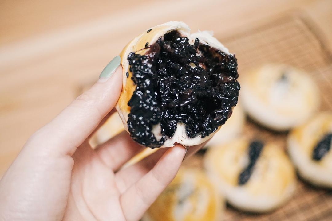 紫米馅老婆饼超快手（不用出膜不用醒面）