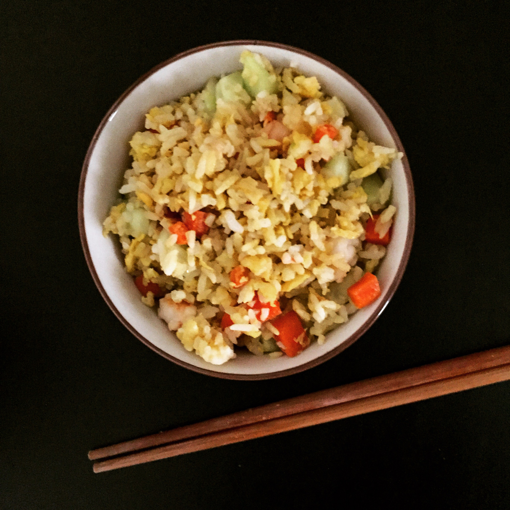 虾仁蛋炒饭