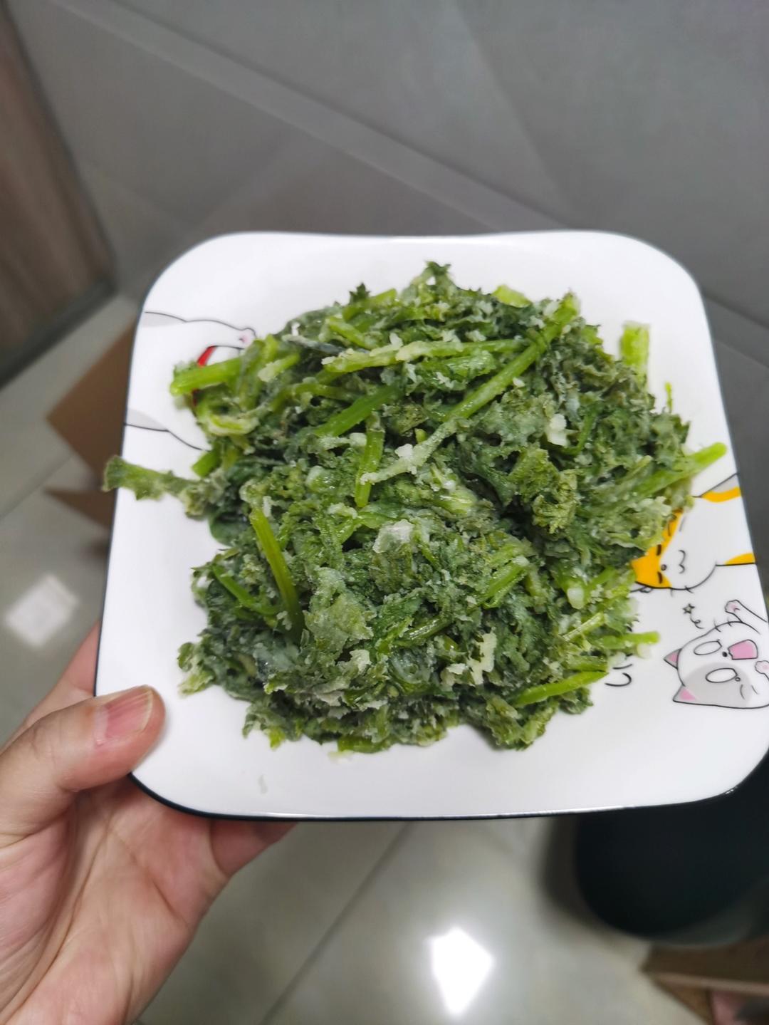 堂妈小厨—蒸茼蒿