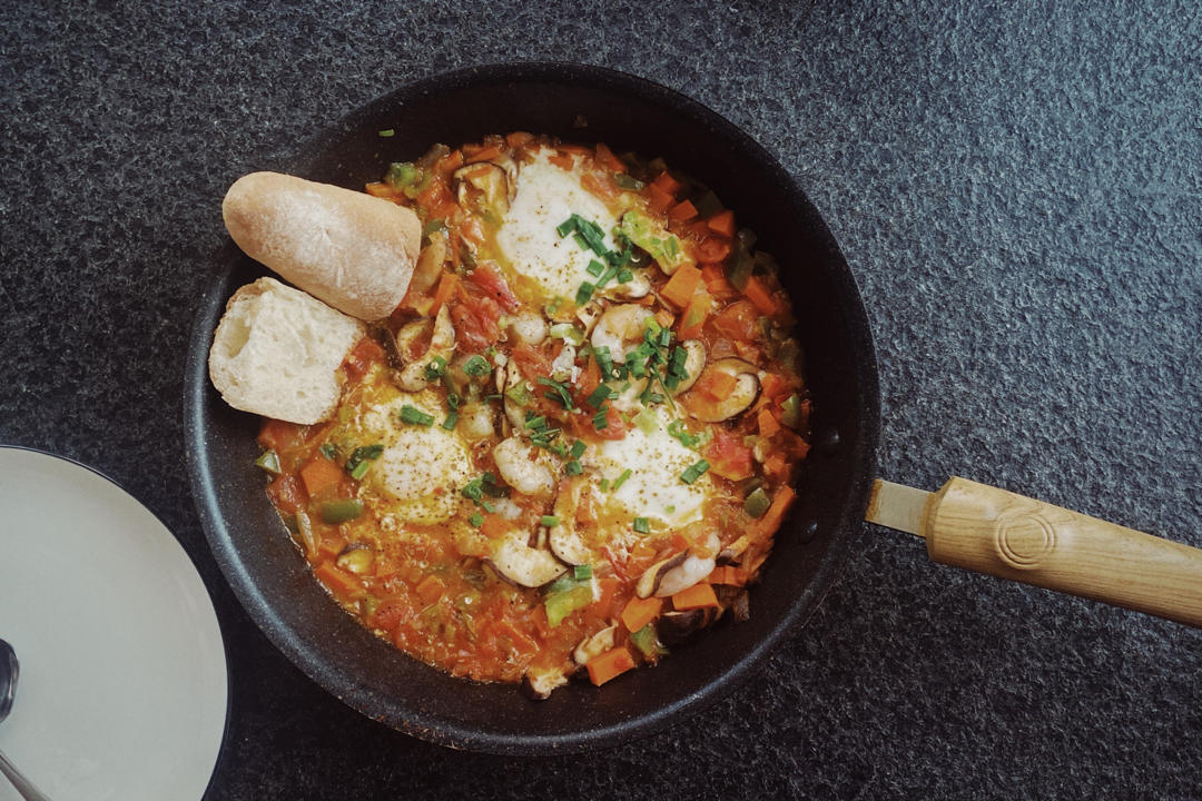 简单易做网红北非蛋-Shakshuka