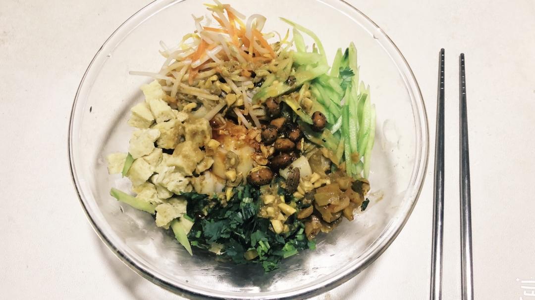 简单易学在家就能做的凉皮