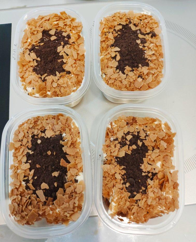 可可薄片甜心盒子蛋糕