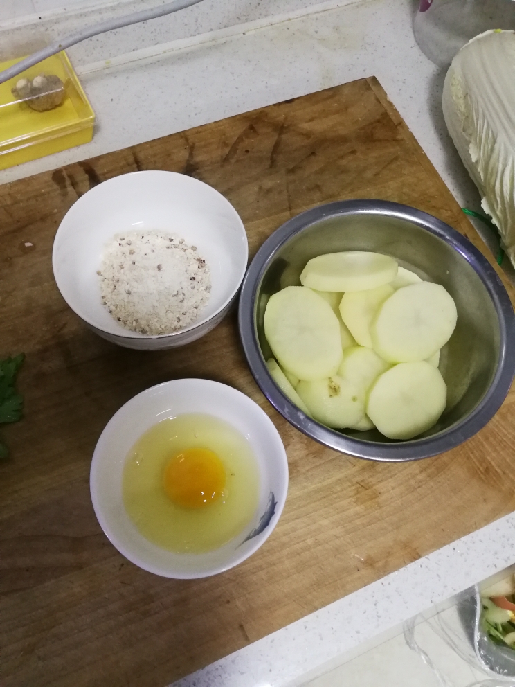 土豆泥燕麦饼的做法 步骤1