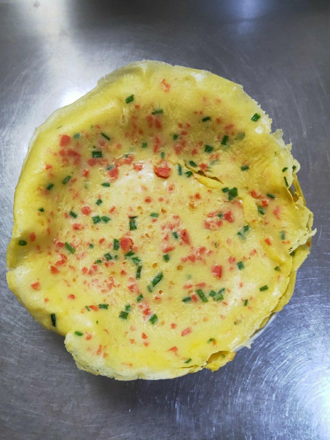 葱花鸡蛋饼