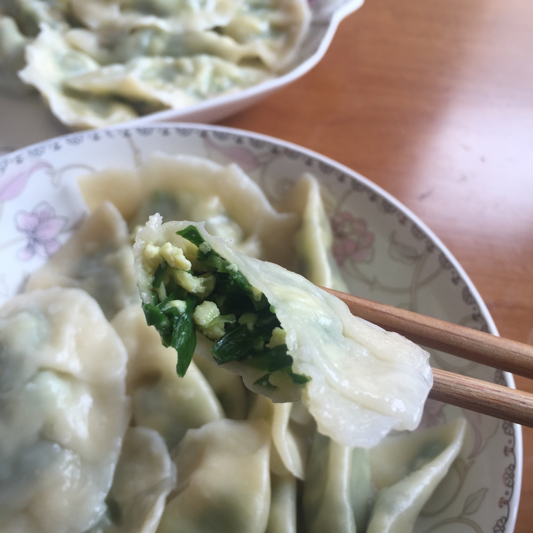 韭菜鸡蛋饺子