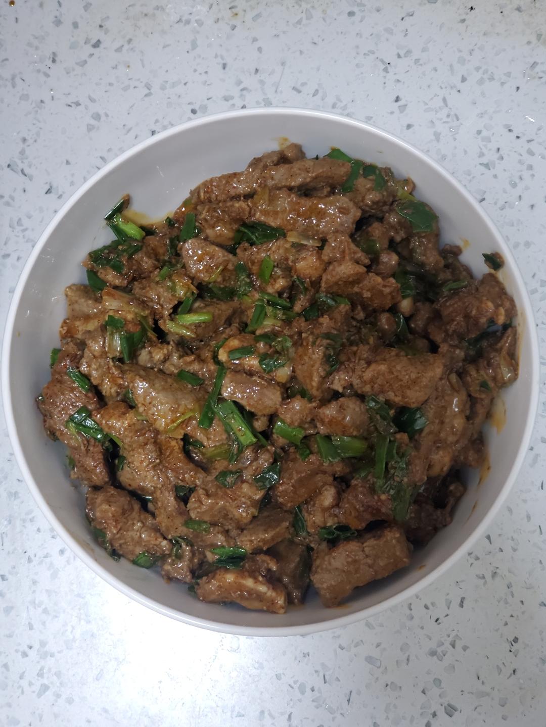 油炸孜然羊肉（比烤羊肉串好吃）