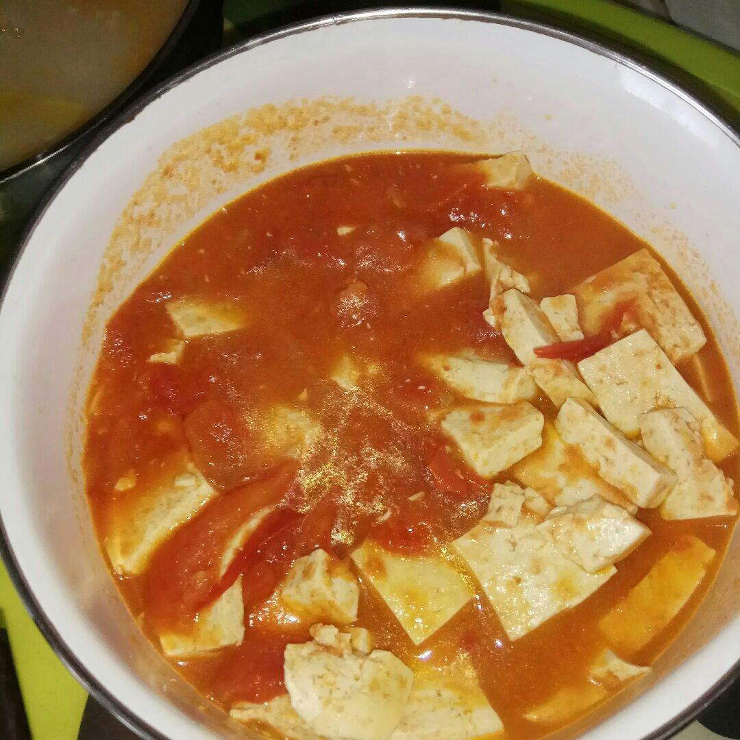 番茄豆腐