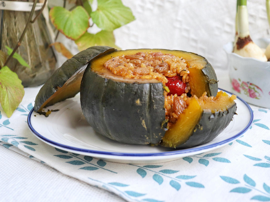 蕾宝的烟味生活做的三色藜麦贝贝南瓜饭