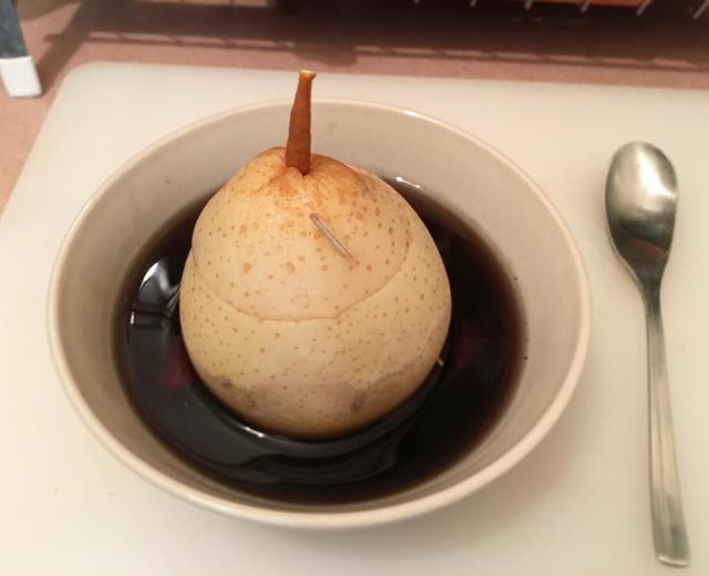 红枣雪梨芝麻炖汤水（抗雾霾养阴梨止咳润肺奇效）的做法