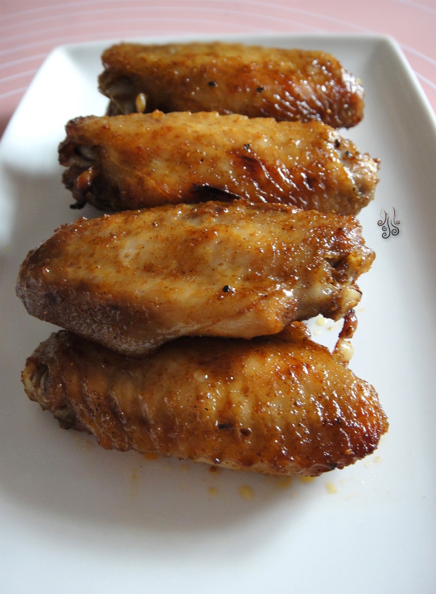 孜然蒜香烤鸡翅