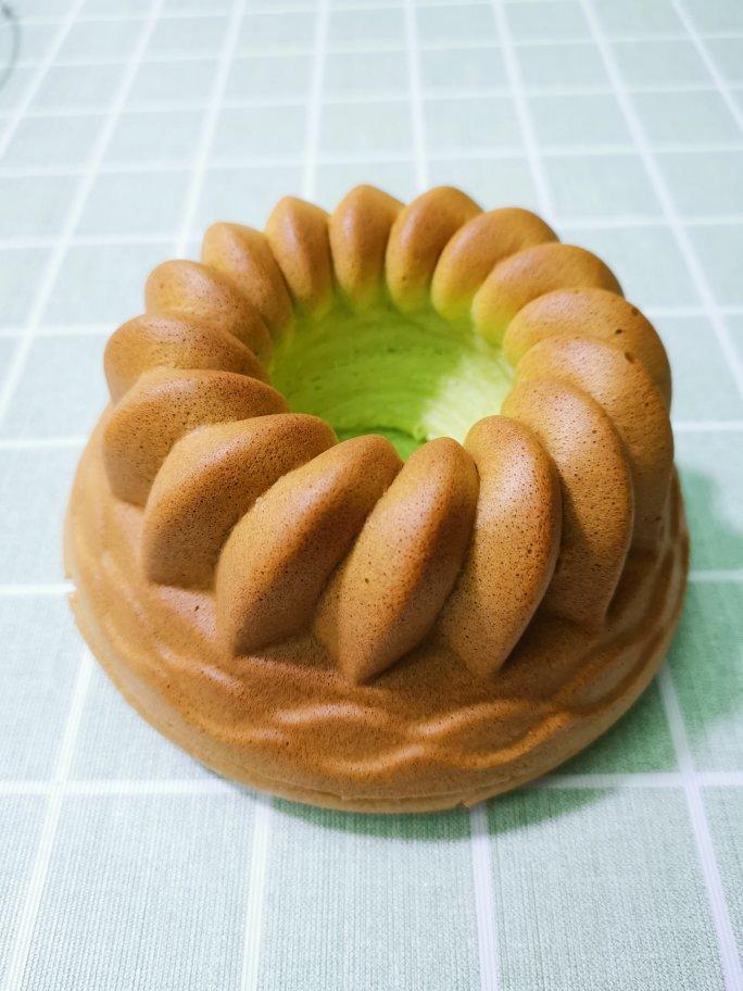乐葵4寸菠菜戚风蛋糕