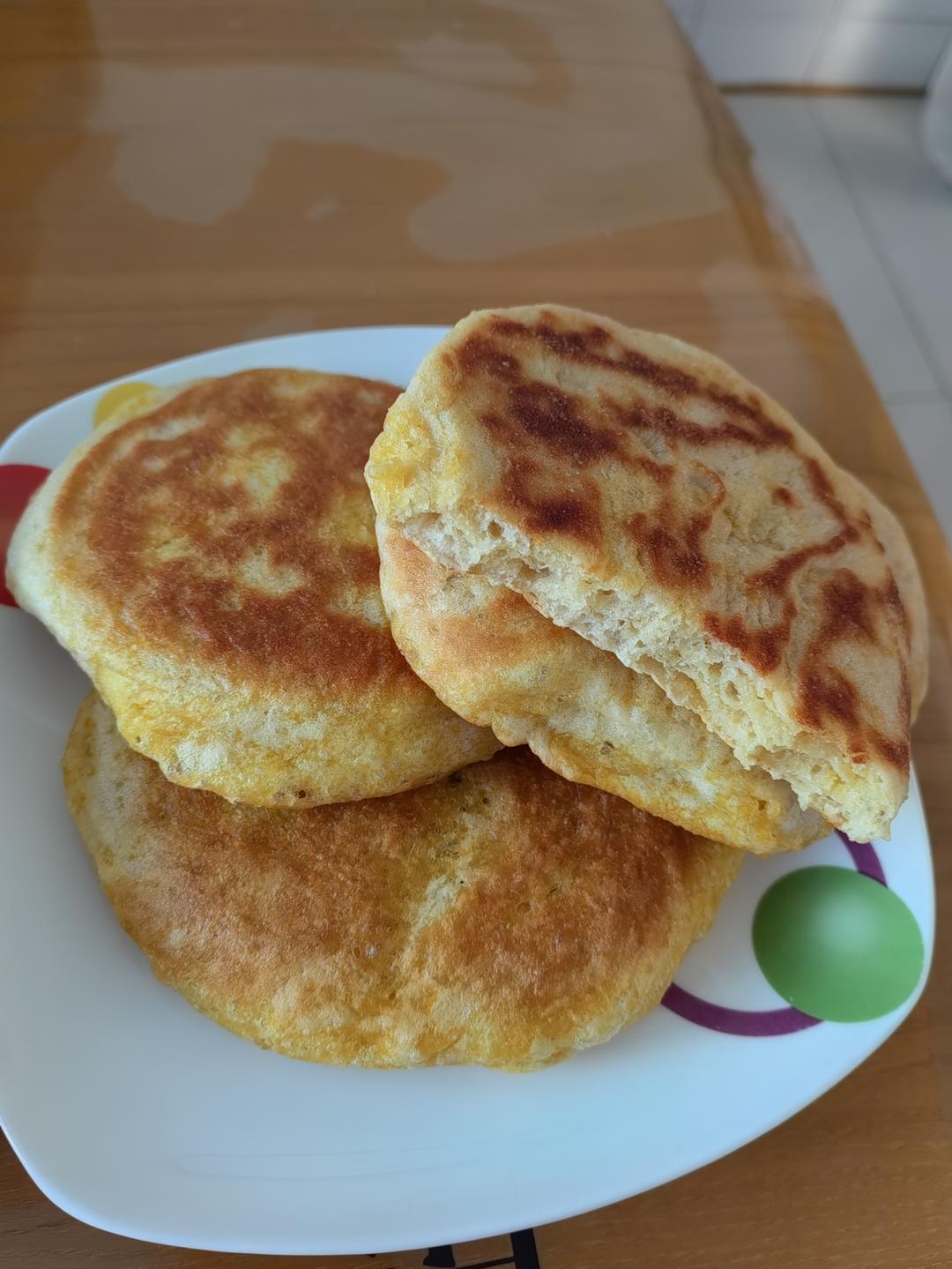 超宣软的发面饼