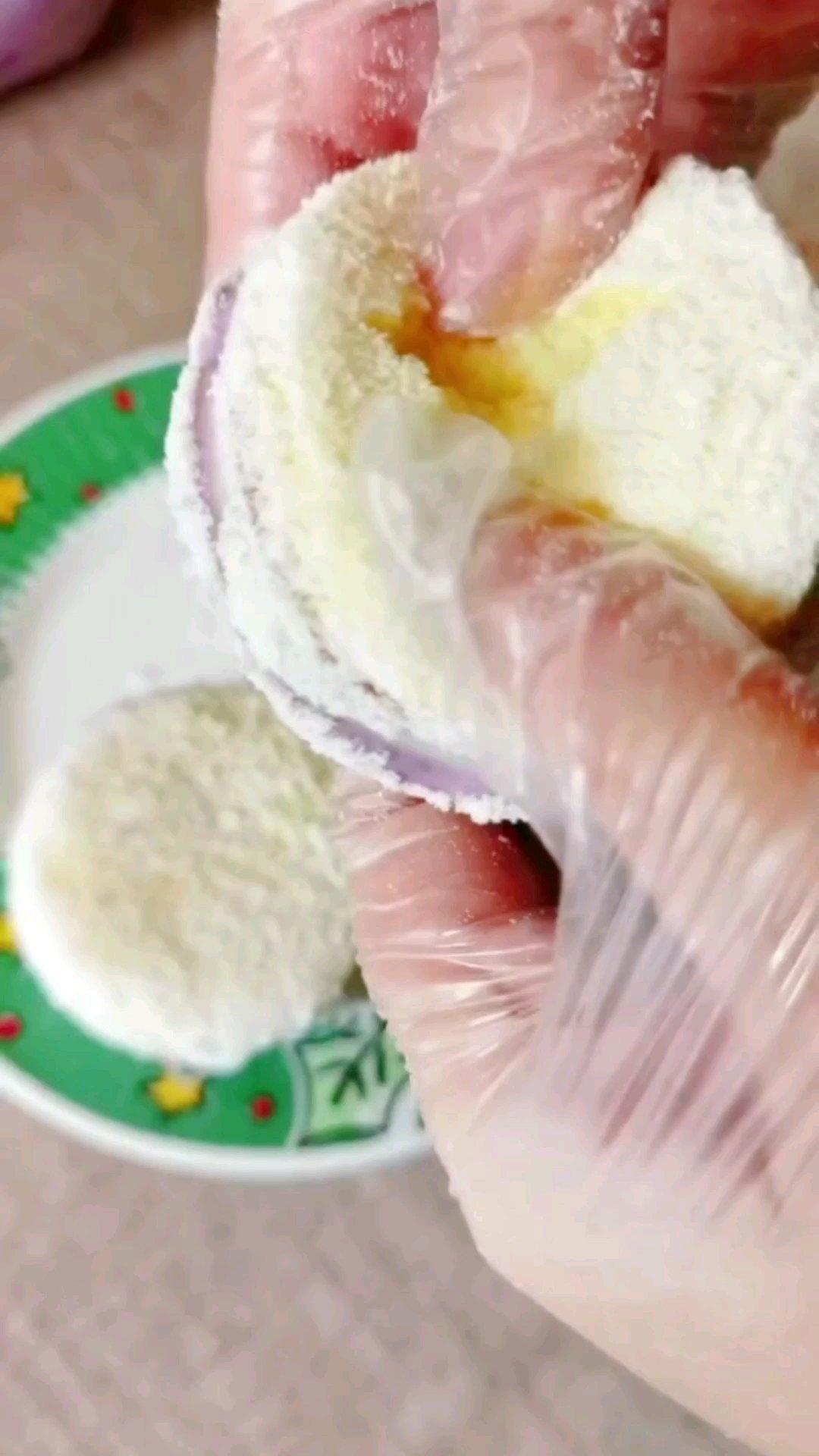 【芋泥雪贝】复刻好利来，软噗噗奶fufu