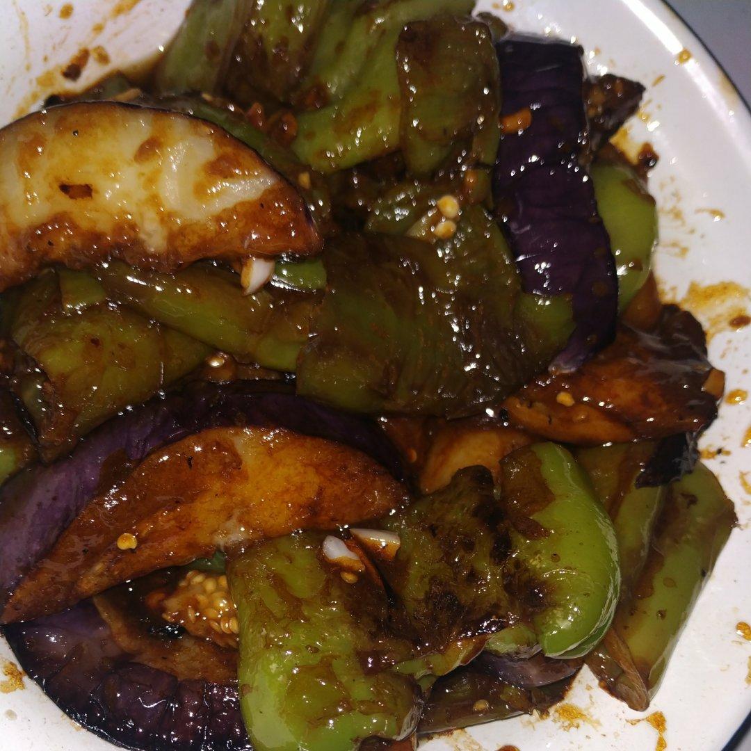 虎皮辣子烧茄子