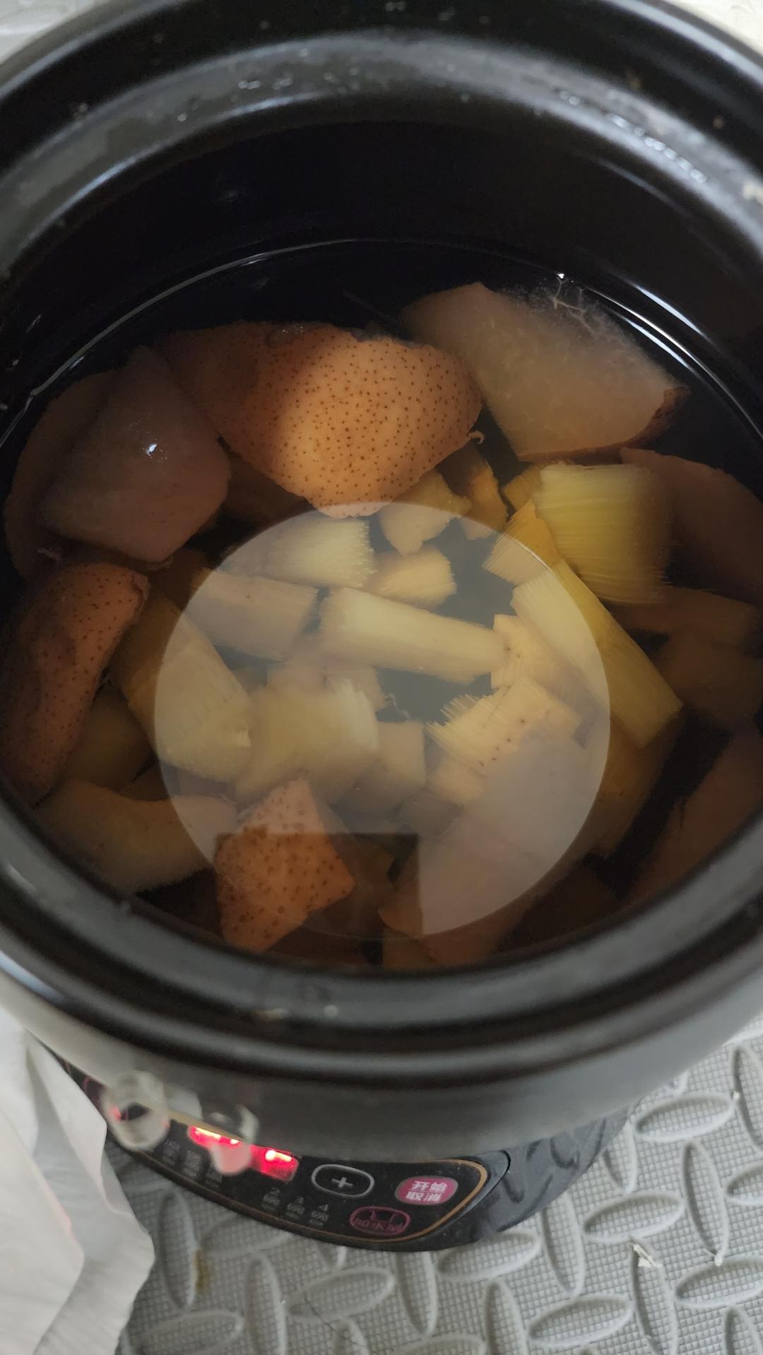 清热止咳的甘蔗雪梨水，有宝宝家庭必会