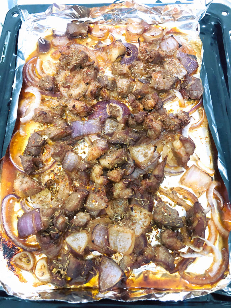 是小粉啊做的烤羊肉烤箱版