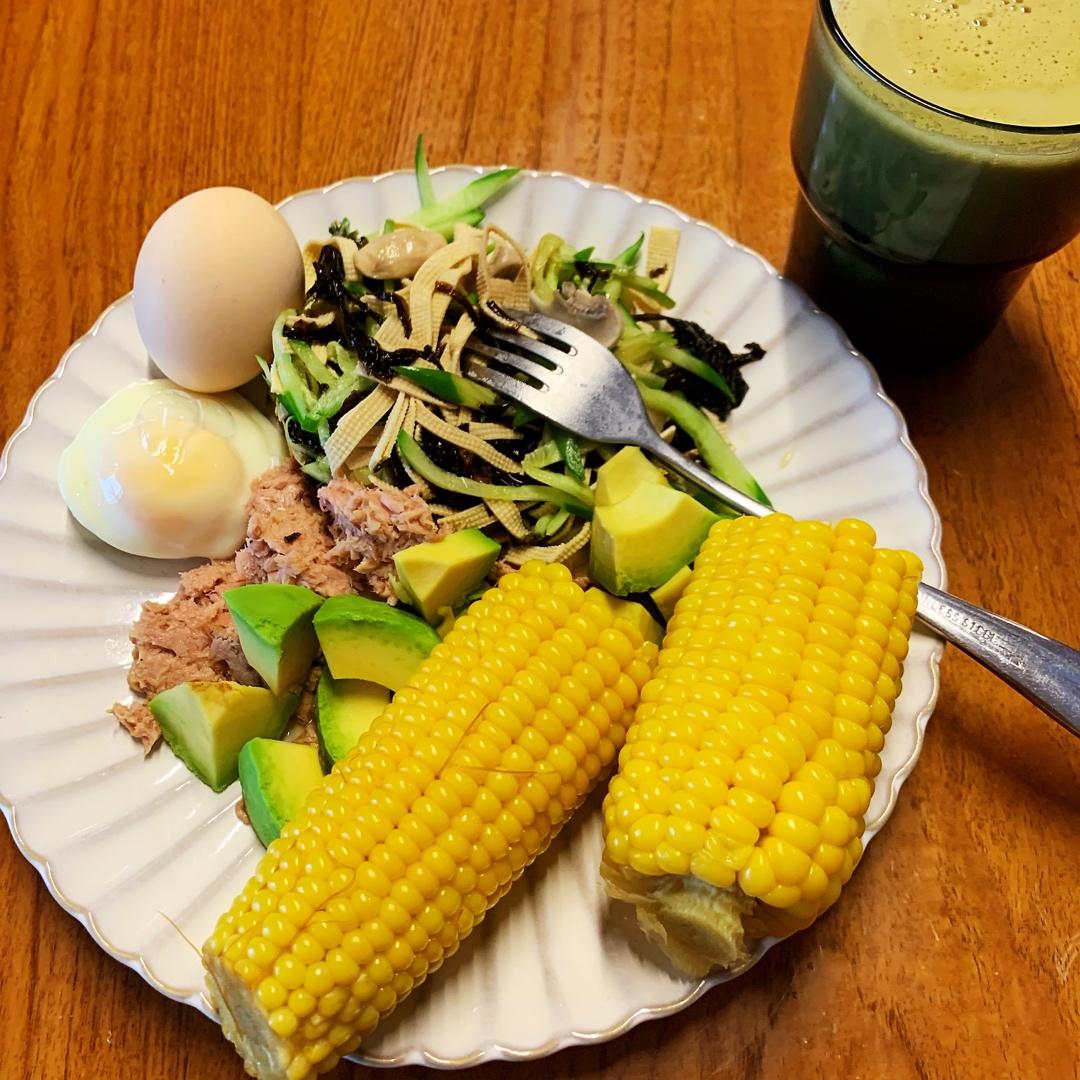 aring做的想要一个川字腹的减脂餐