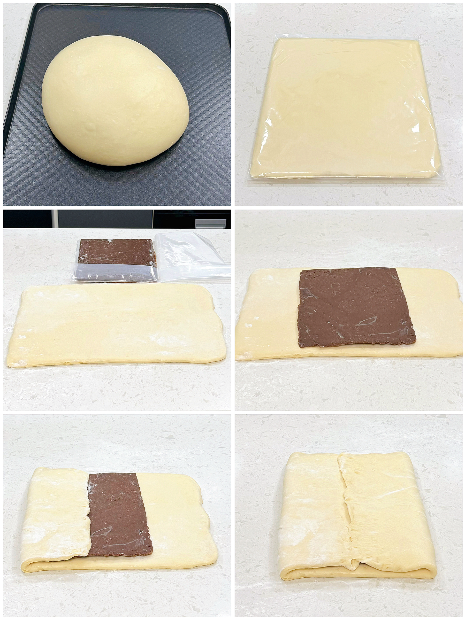 枫糖大理石吐司｜自制枫糖片的做法 步骤4