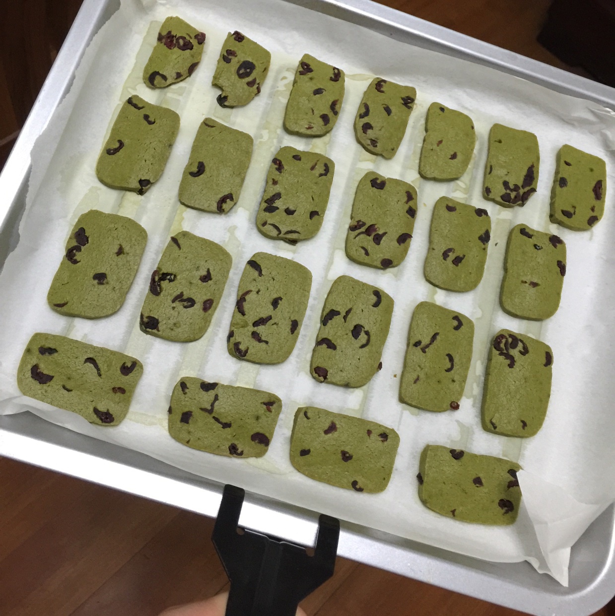 无糖抹茶饼干
