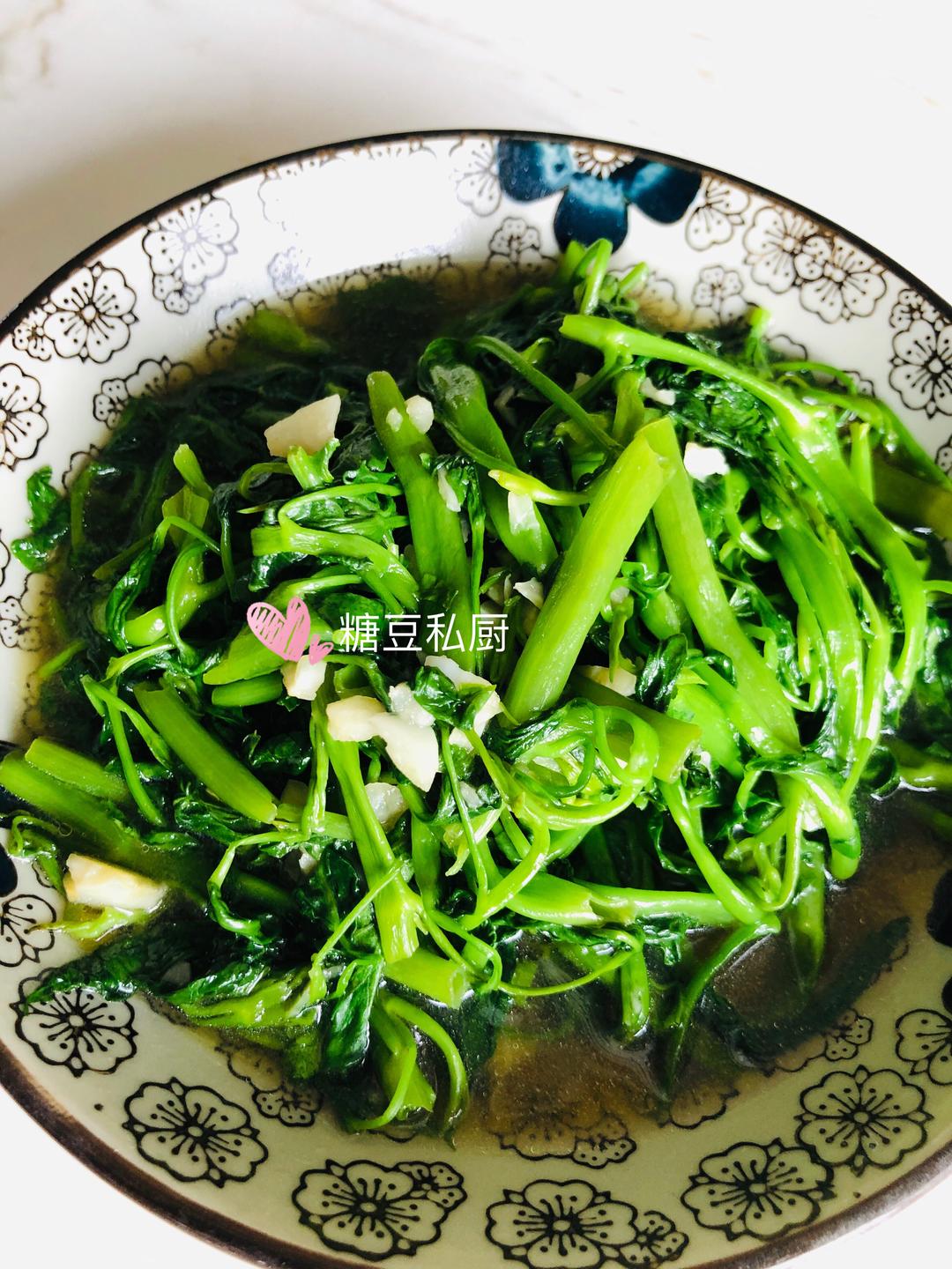 美善品炒空心菜的做法