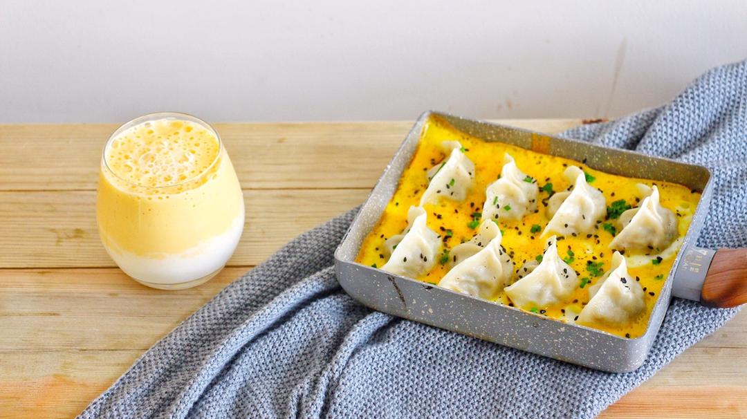 懒人快手抱蛋煎饺