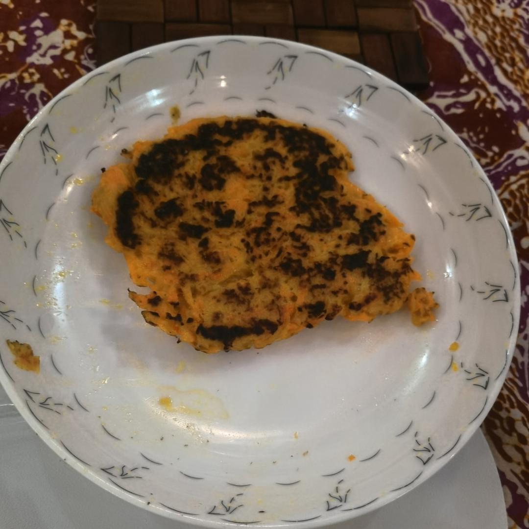 营养早餐 胡萝卜鸡蛋饼