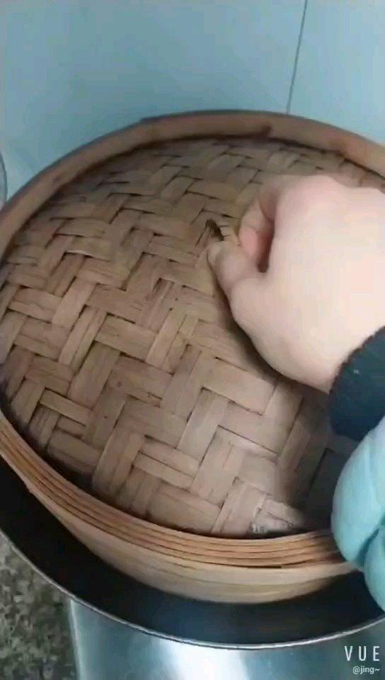 可可双色馒头