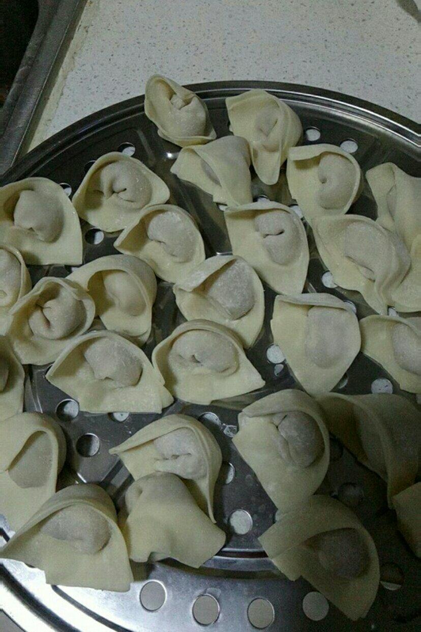 肉不柴的馄饨馅