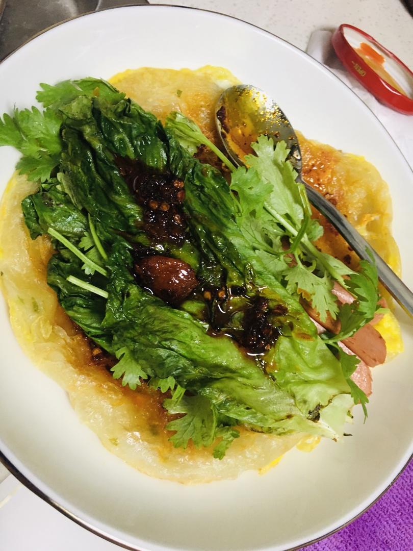 三分钟就可以做好孩子的早餐（手抓饼）