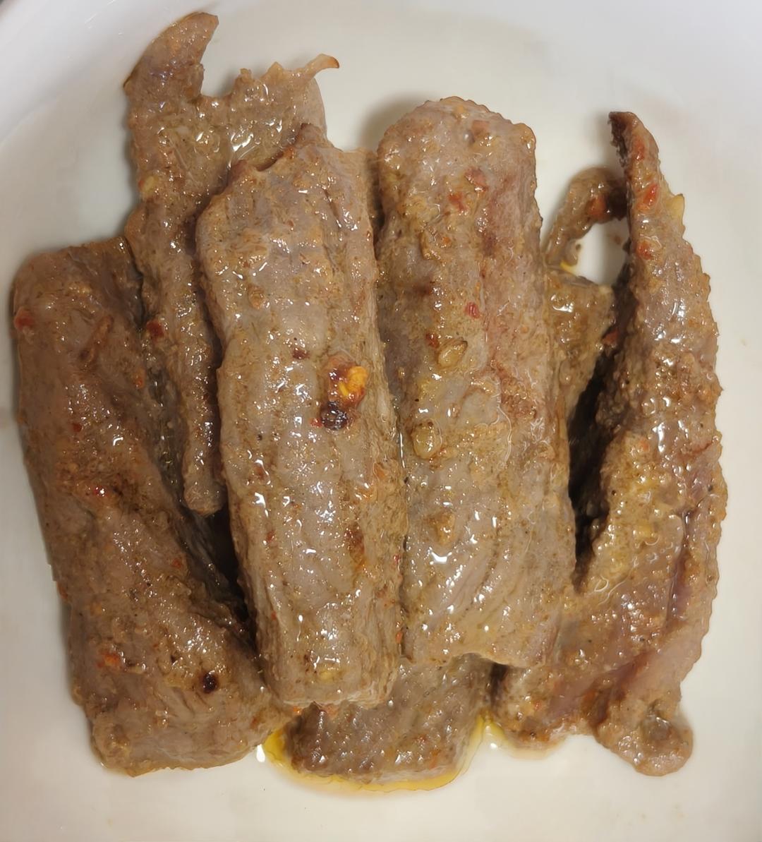 银针肉(椒盐麻辣)