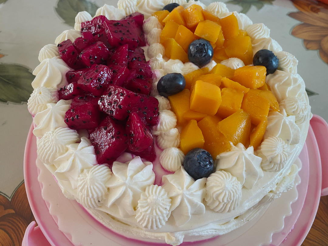 手绘ins便当网红盒子蛋糕（后蛋法 超软蛋糕坯）