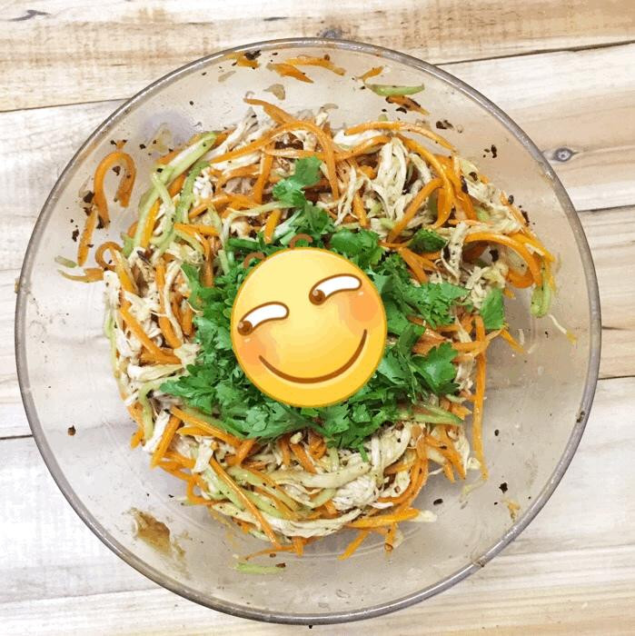 减脂健身｜凉拌手撕鸡丝（香辣&麻油版）