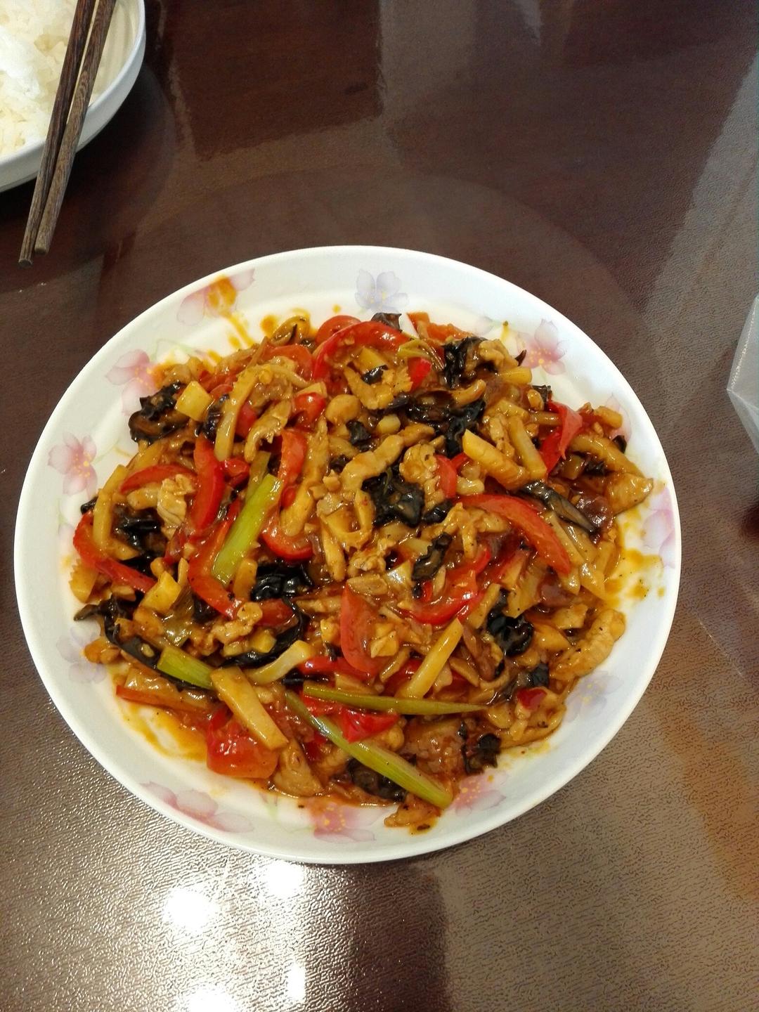 鱼香肉丝